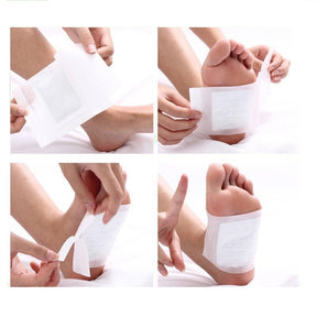 (20 patches+20 pcs Adhersives) Drop shipping Kinoki Detox Foot Patch Bamboo Pads Patches With Adhersive Foot Care Improve Sleep